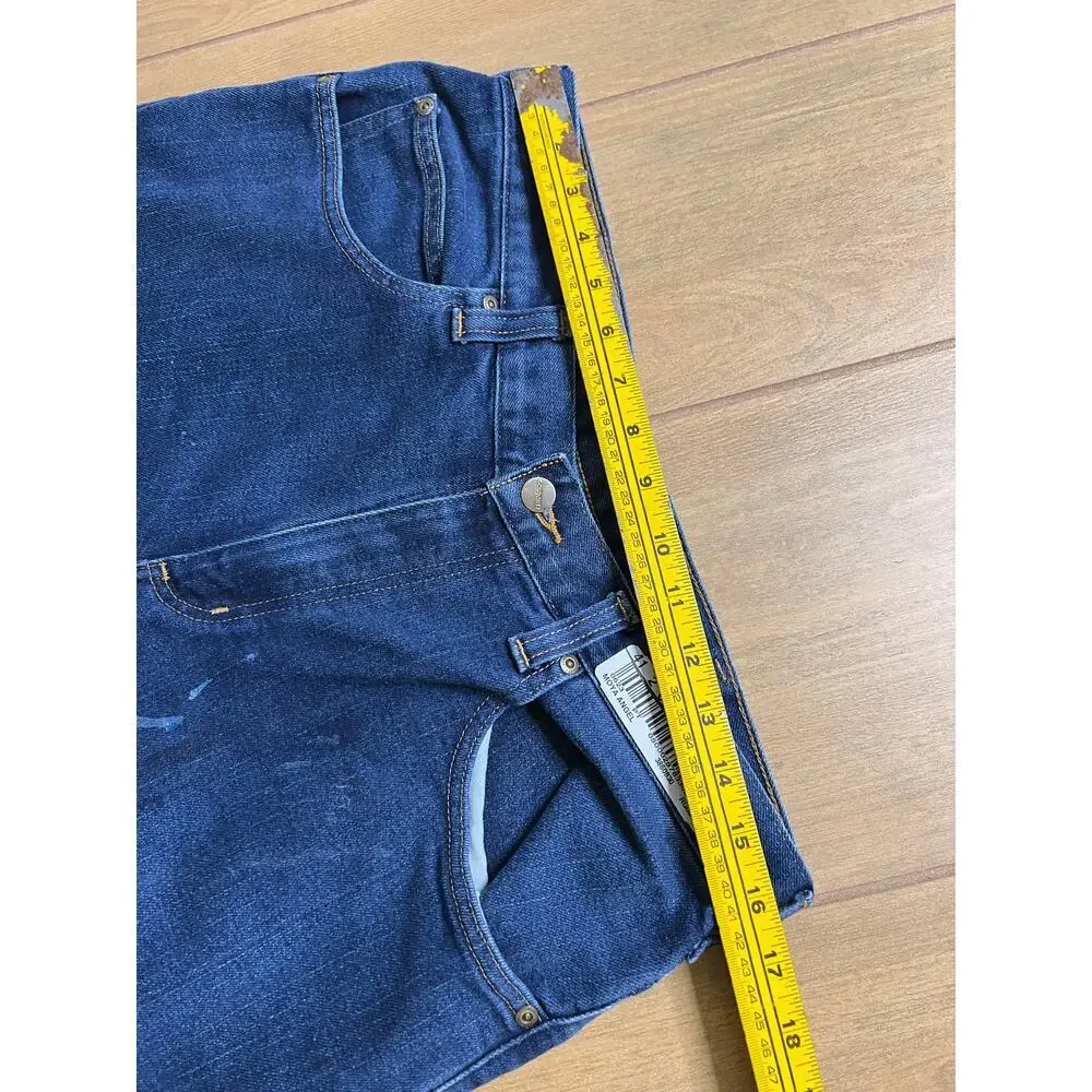 Vintage Carhartt Jeans Mens 34x32 Blue Denim Utility Work‎ Pants Modern Distress